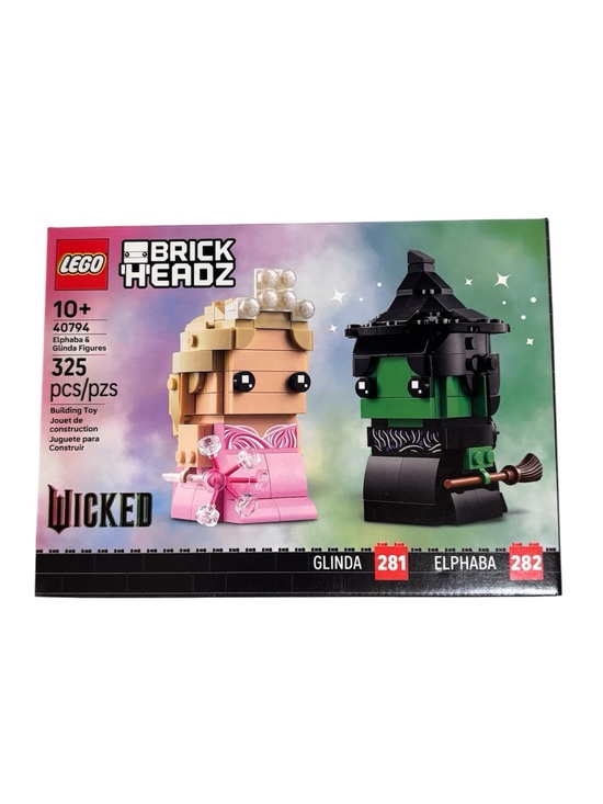 Lego BrickHeadz Wicked Elphaba & Glinda Figures Set (#40794)